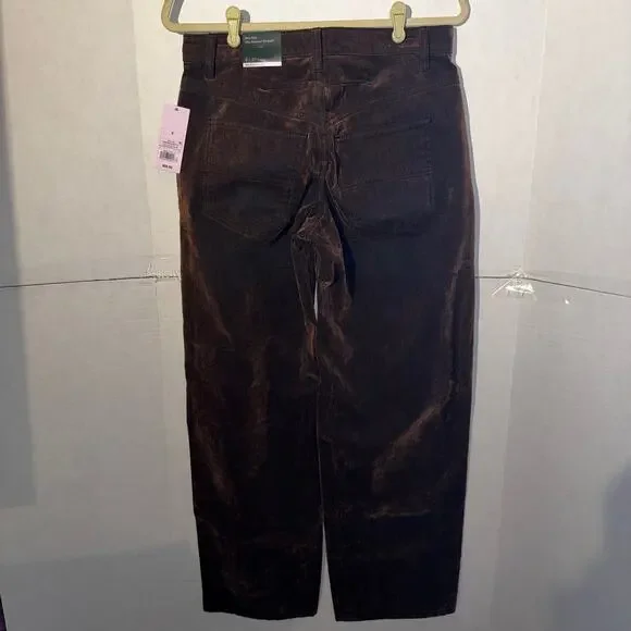 NWT Wild Fable womans size 8 Brown wash denim - Picture 2 of 2